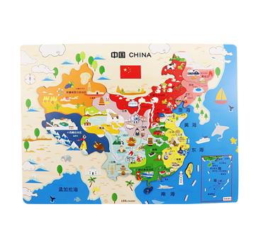 LF0070 China map puzzle