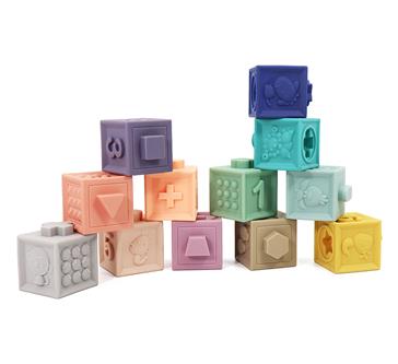 LF0072 Embossed soft building blocks