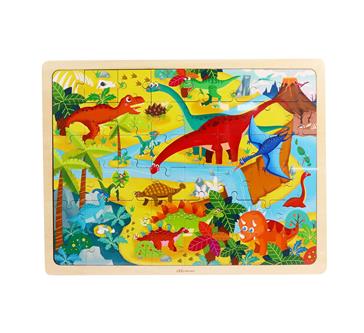 LF0109 48 pieces of dinosaur world puzzle